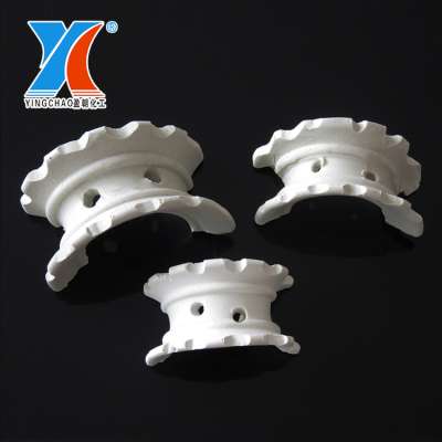 Ceramic Intalox Saddle Ring Manufacturer,Ceramic Super Intalox saddle Ring For Scrubber Tower