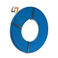 blue metal strapping banding strip packing strap for 19mm